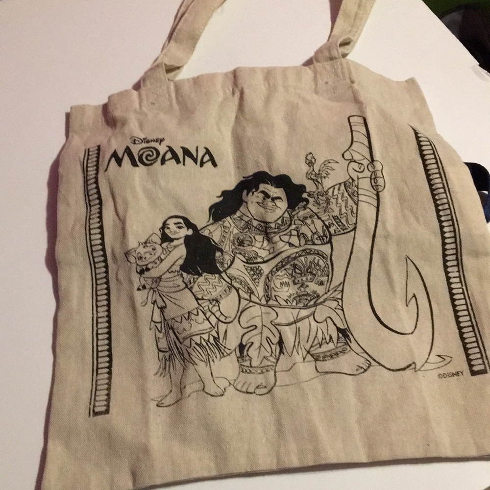 Moana canvas tote